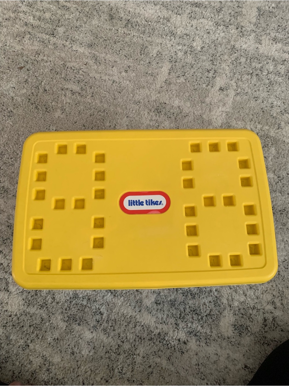 little tikes vintage 4” waffle blocks- 36 count primary colors